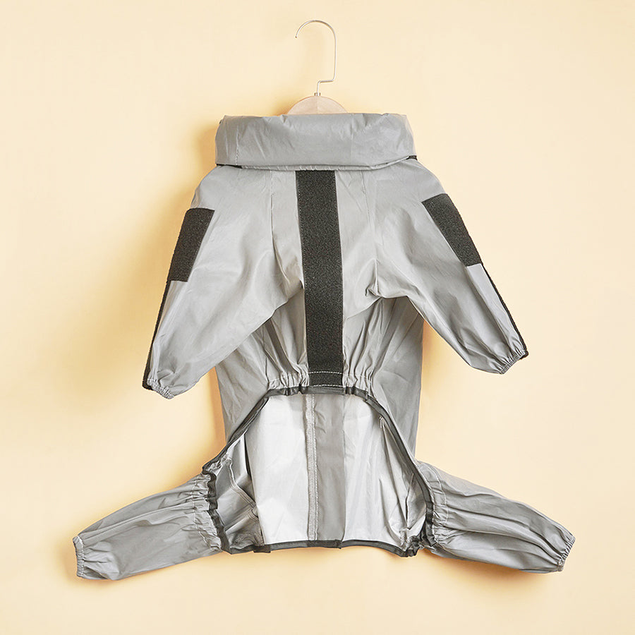 Waterproof Reflective Dog Raincoat Jumpsuit