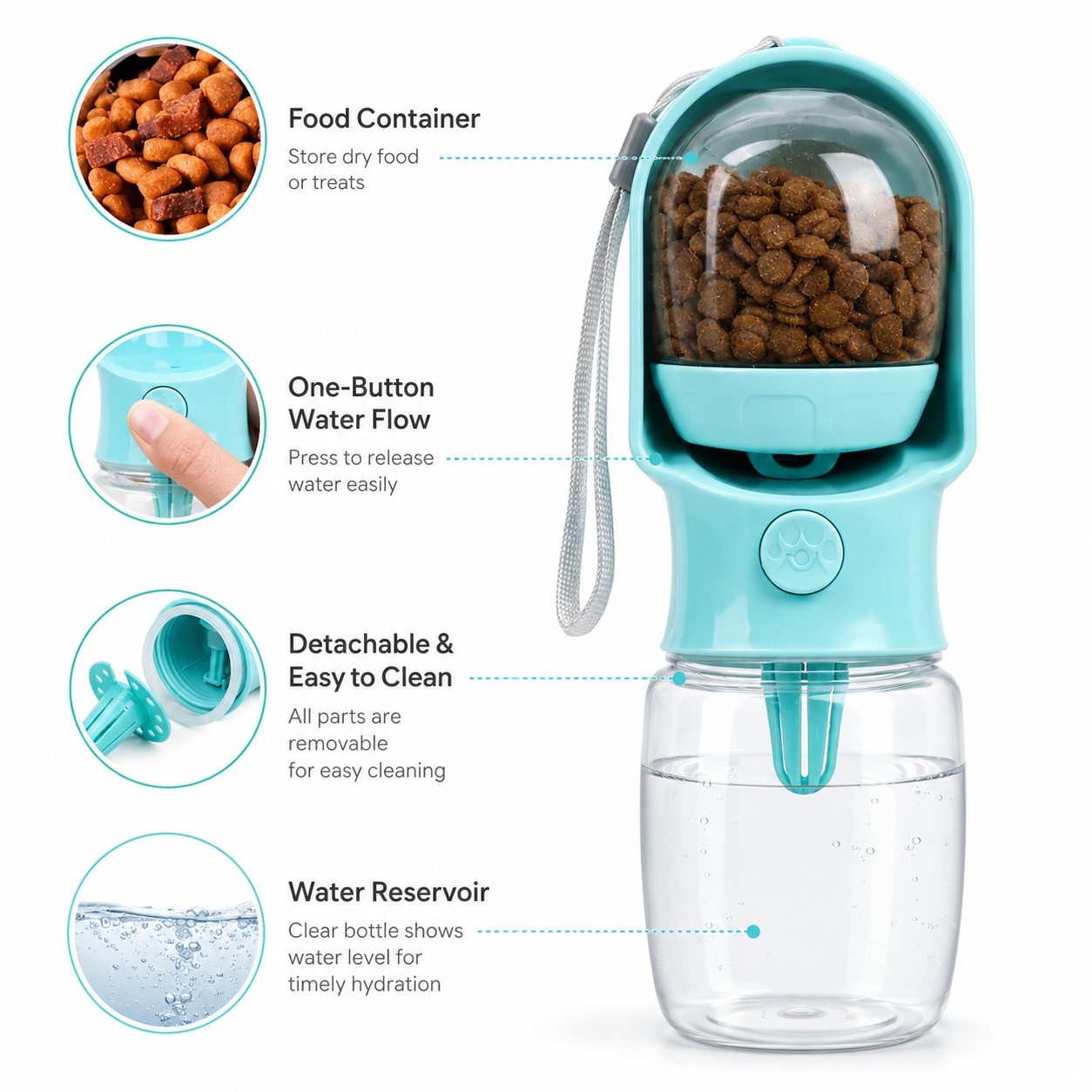 Portable Pet Water Bottle