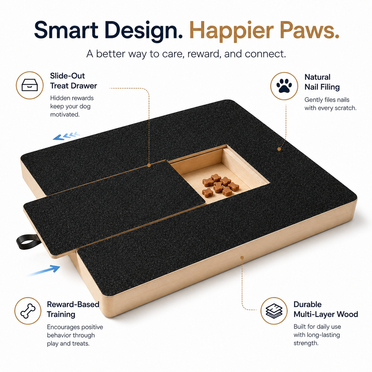 Dog Nail Scratching Board