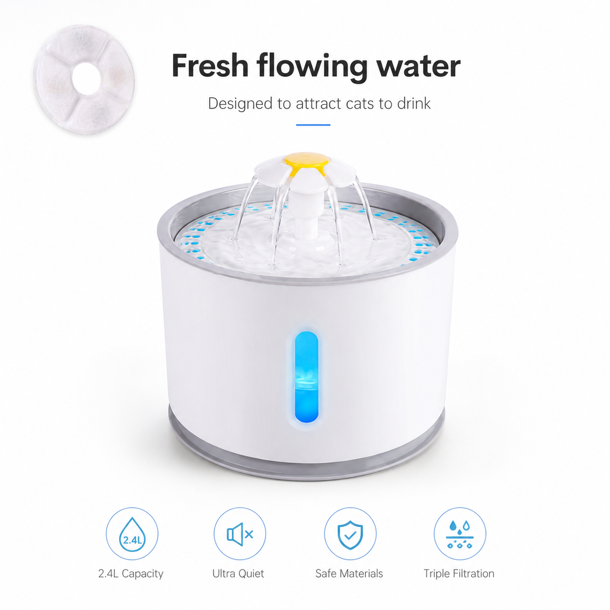 Automatic Cat Water Fountain