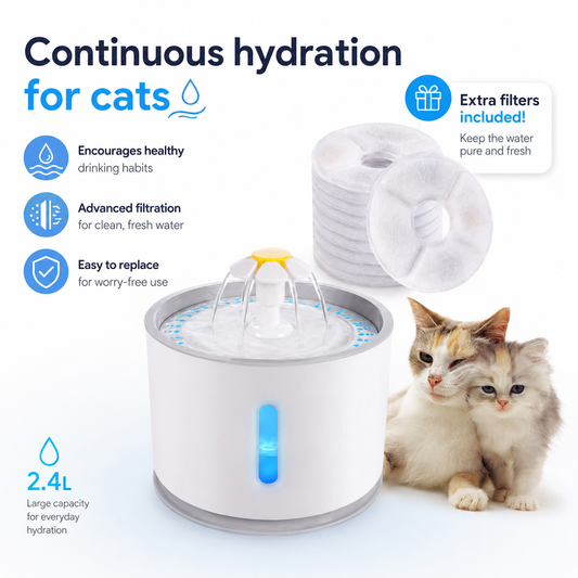 Automatic Cat Water Fountain