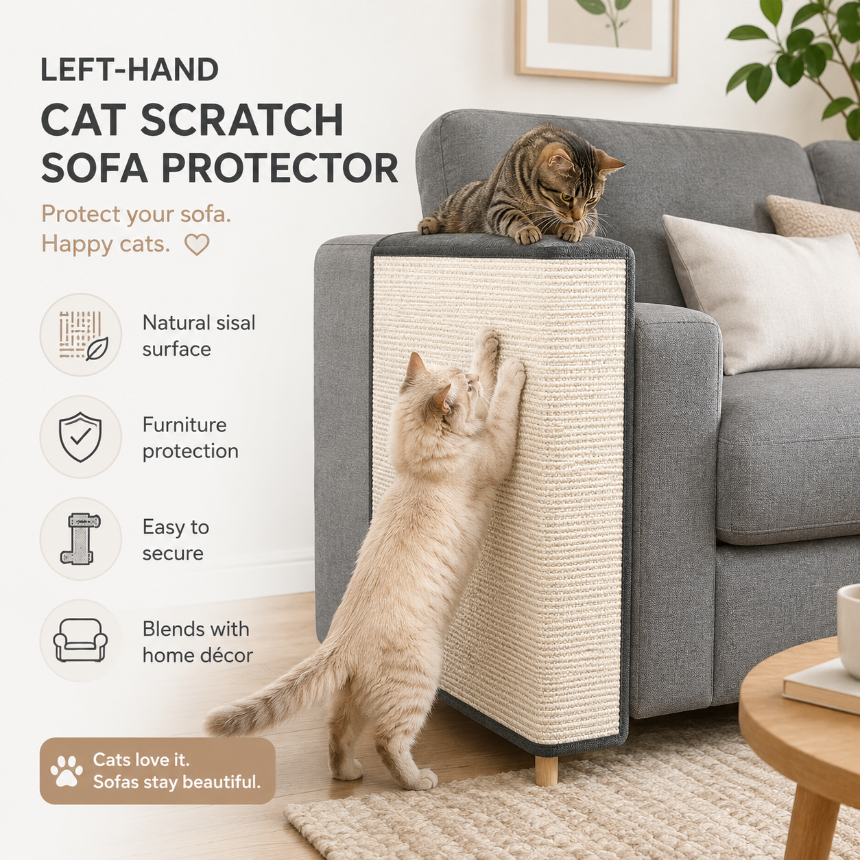 Cat Scratch Sofa Protector