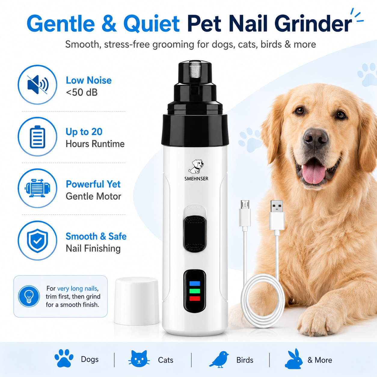 Electric Pet Nail Clipper