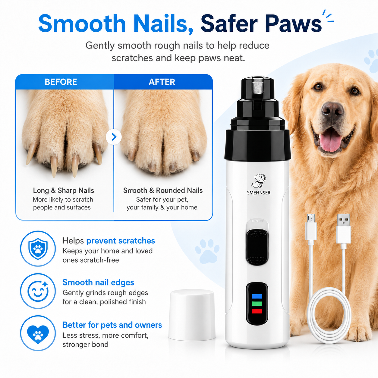 Electric Pet Nail Clipper
