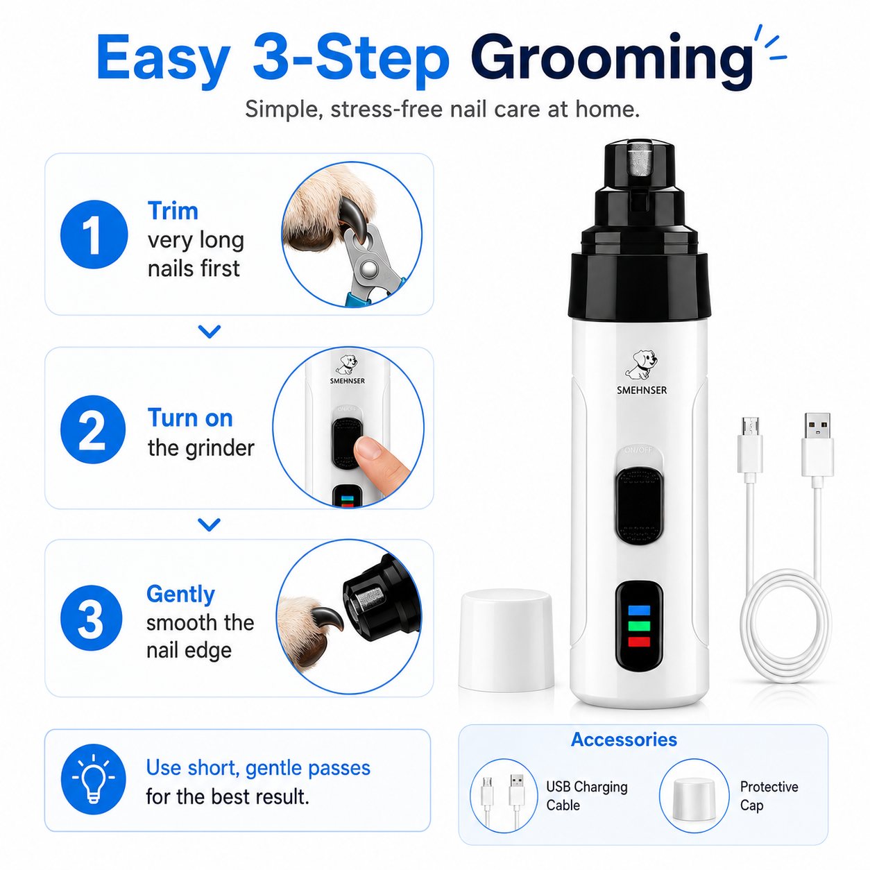 Electric Pet Nail Clipper