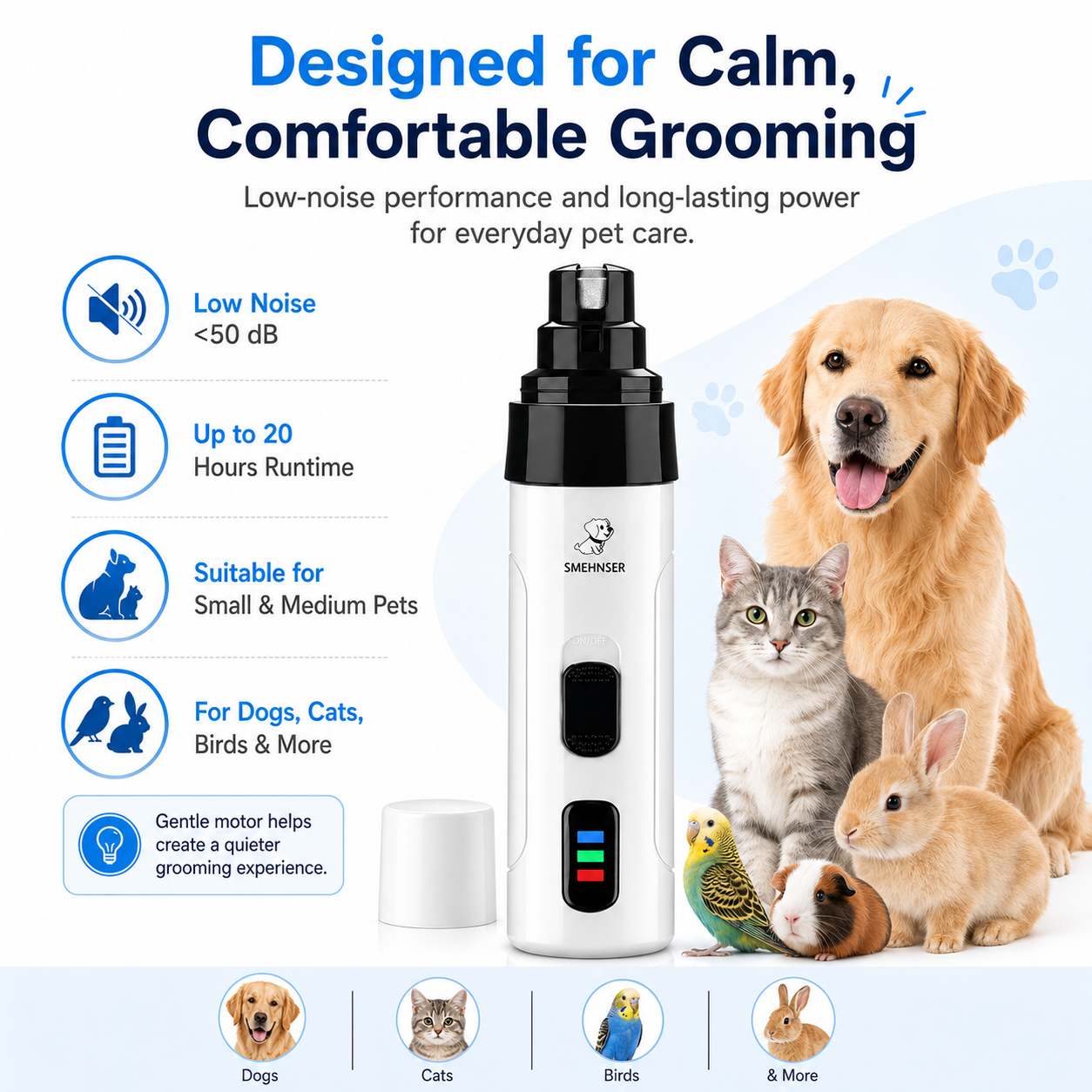 Electric Pet Nail Clipper