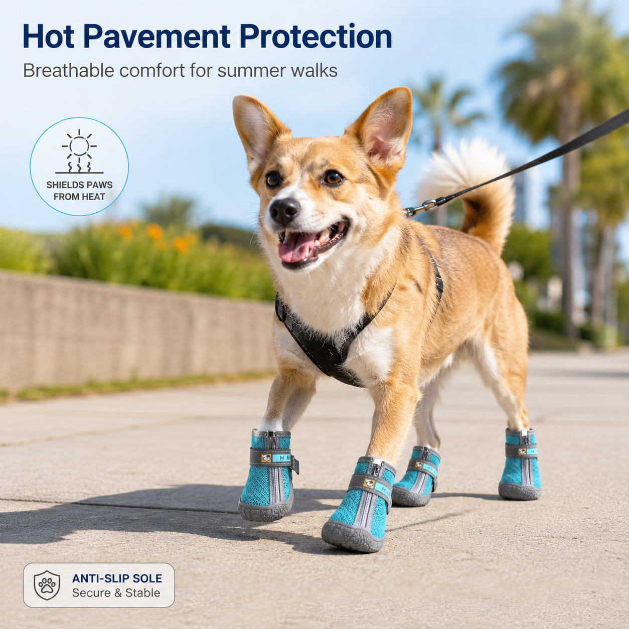 Dog Shoes for Hot Pavement