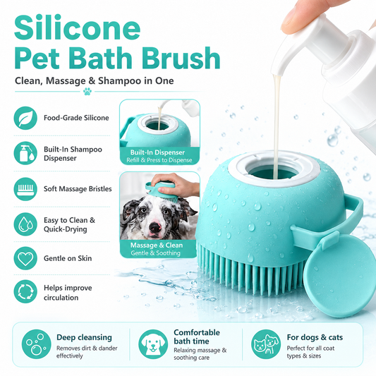 Pet Bath Brush
